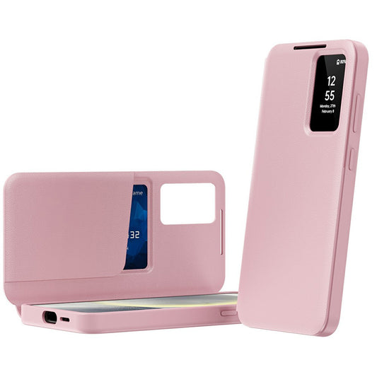 Funda para Samsung Galaxy A57 5G, Techsuit, SmartView, Rosa