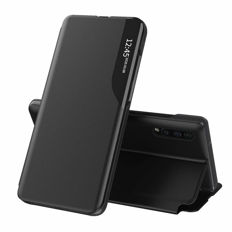 Funda para Samsung Galaxy A70s A707 / A70 A705, Techsuit, eFold, Negra