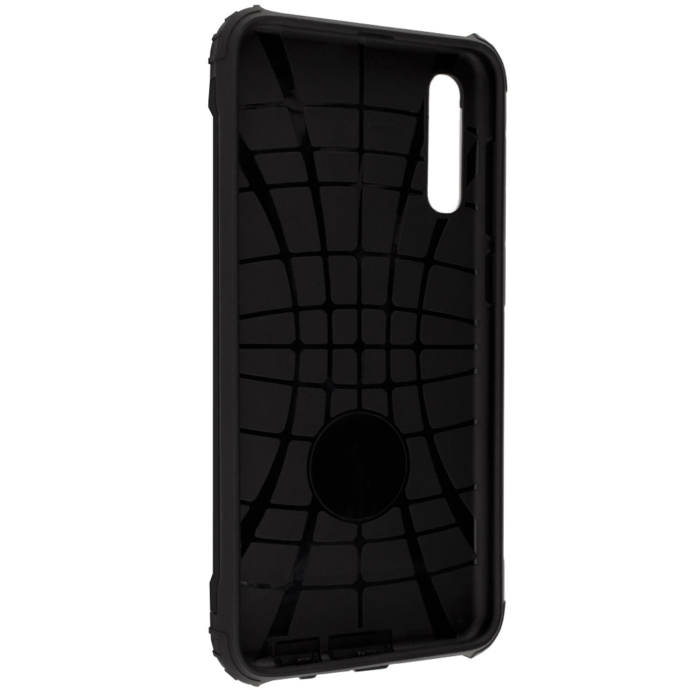 Funda para Samsung Galaxy A70s A707 / A70 A705, Techsuit, Hybrid Armor, Negra