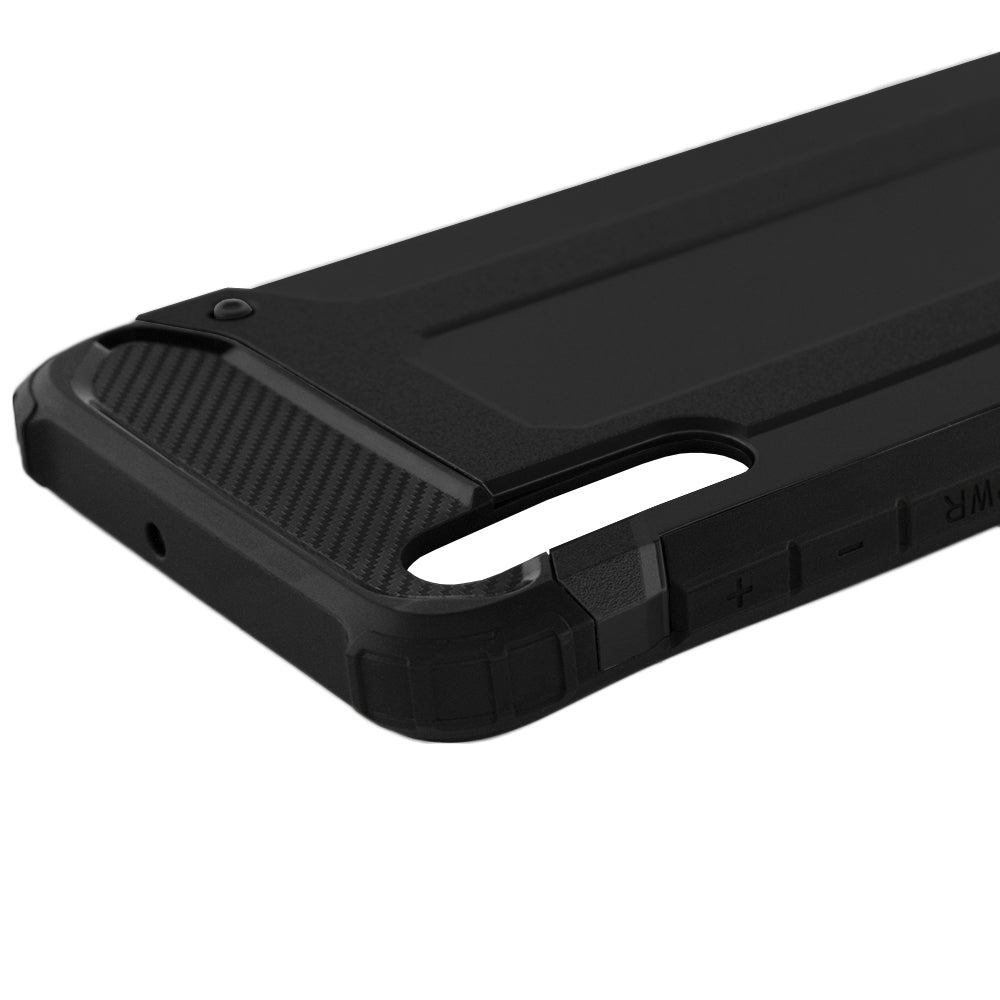 Funda para Samsung Galaxy A70s A707 / A70 A705, Techsuit, Hybrid Armor, Negra