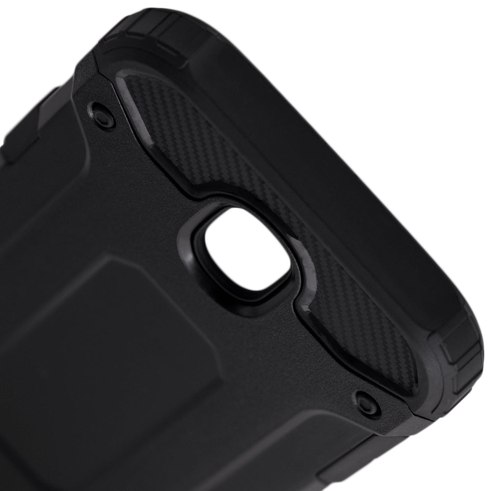 Funda para Samsung Galaxy J5 (2017) J530, Techsuit, Hybrid Armor, Negra