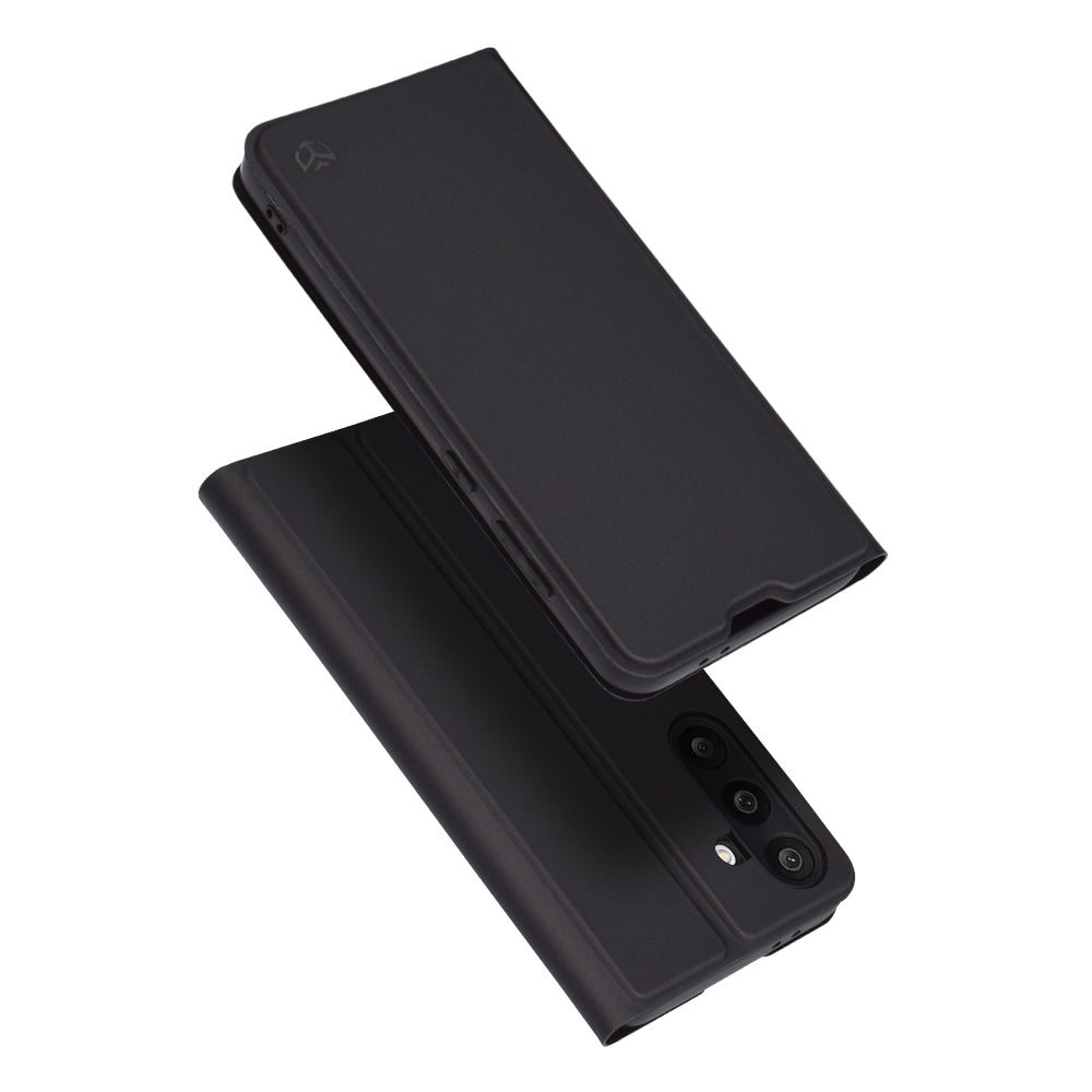 Funda para Samsung Galaxy M56 M566, Techsuit, Magskin Book, Negra