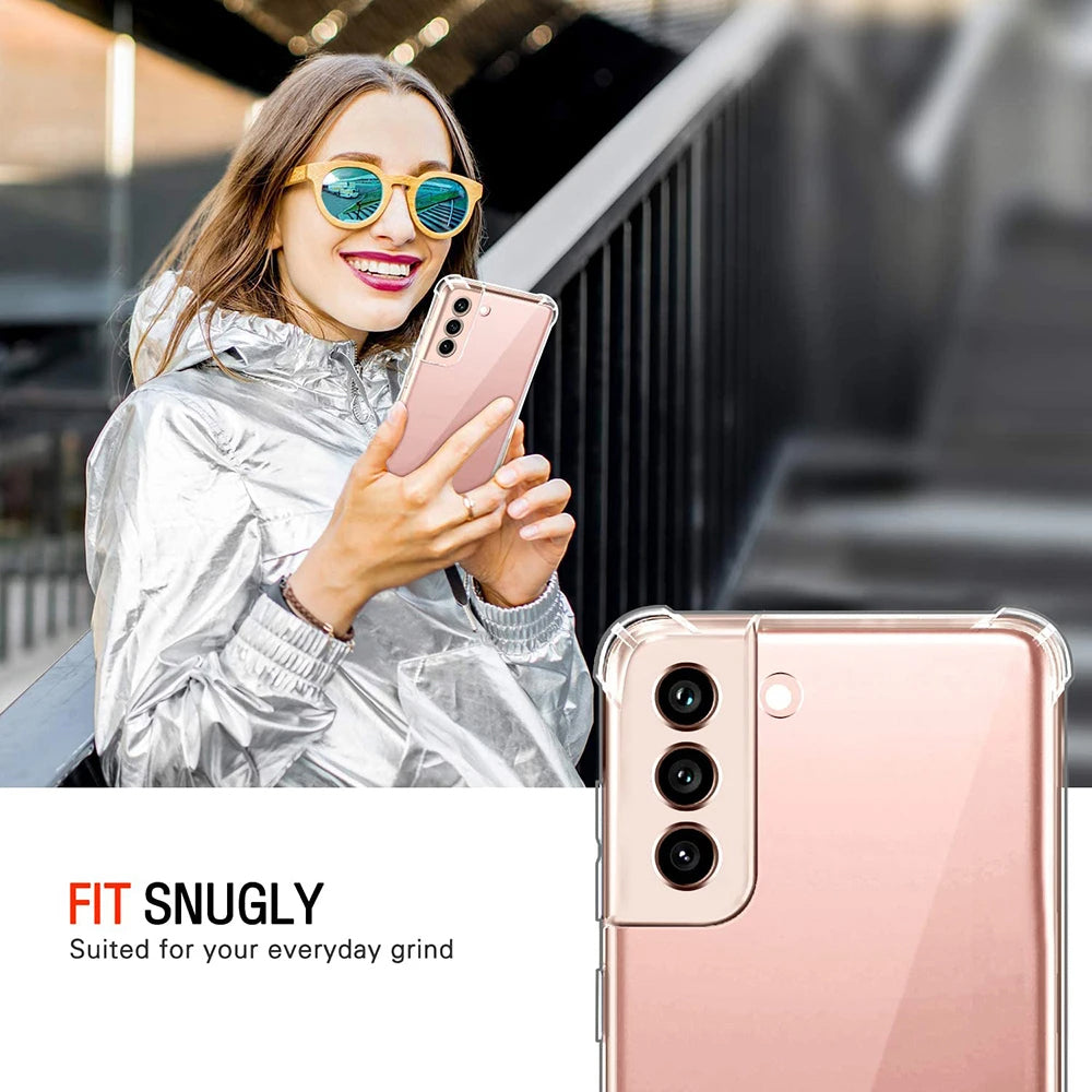 Funda para Samsung Galaxy Note 10+ 5G N976 / Note 10+ N975, Techsuit, Transparente a prueba de golpes
