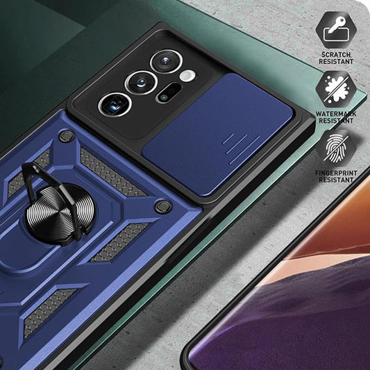 Funda para Samsung Galaxy Note 20 5G N981 / Note 20 N980, Techsuit, CamShield, Negra
