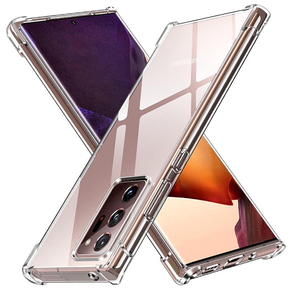 Funda para Samsung Galaxy Note 20 Ultra 5G N986 / Note 20 Ultra N985, Techsuit, Transparente a prueba de golpes
