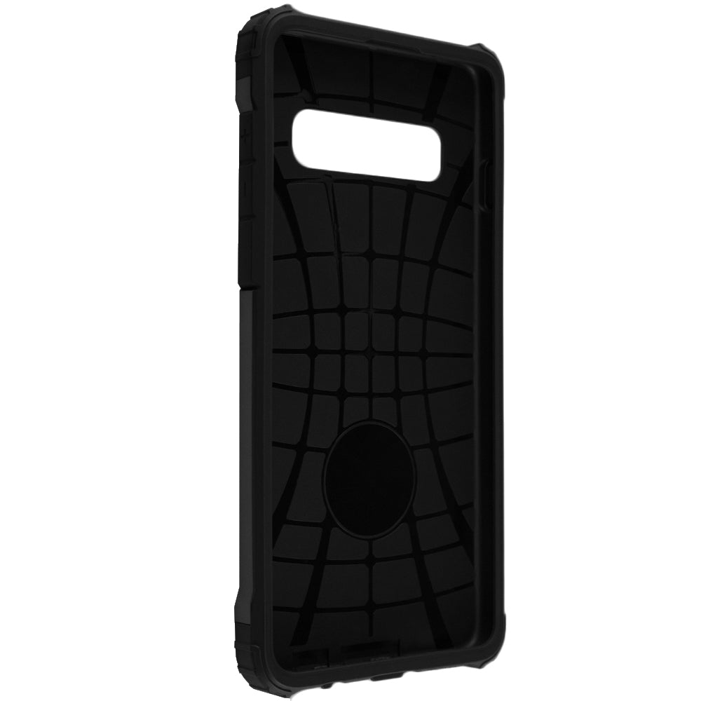 Funda para Samsung Galaxy S10 G973, Techsuit, Hybrid Armor, Negra