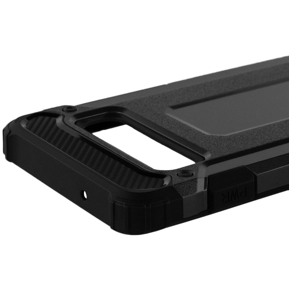 Funda para Samsung Galaxy S10 G973, Techsuit, Hybrid Armor, Negra