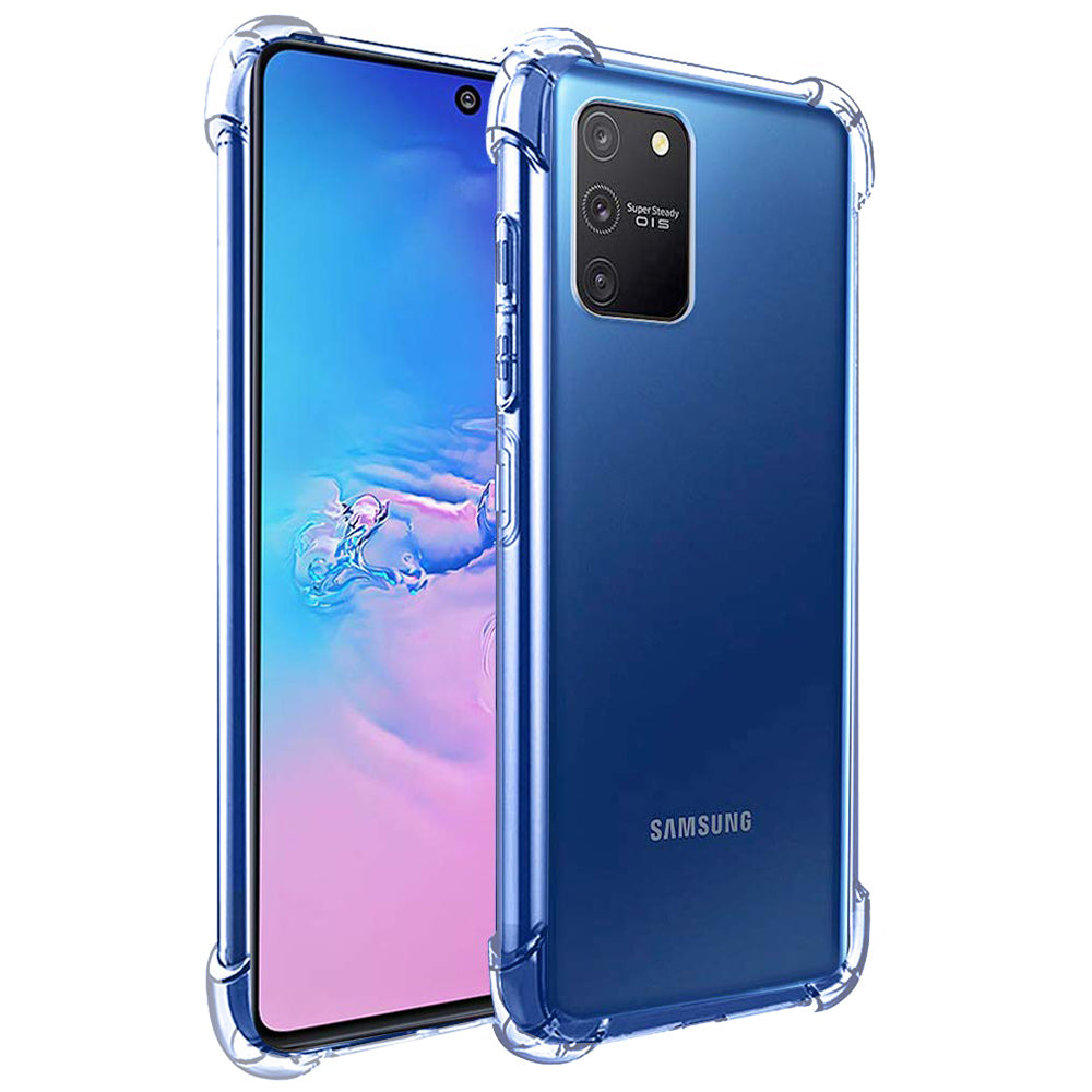 Funda para Samsung Galaxy S10 Lite G770, Techsuit, Antigolpes Transparente, Transparente