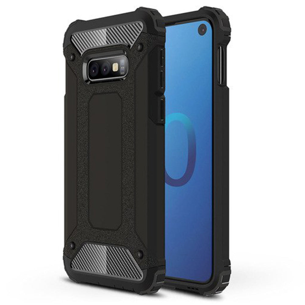 Funda para Samsung Galaxy S10e G970, Techsuit, Hybrid Armor, Negra