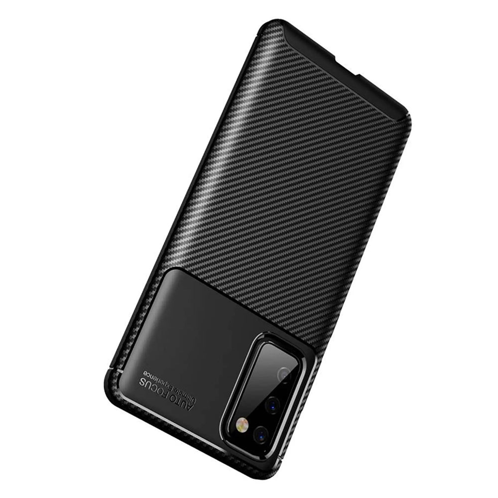 Funda para Samsung Galaxy S20 FE 2022 G781 / S20 FE 5G G781 / S20 FE G780, Techsuit, Fibra de Carbon, Negra