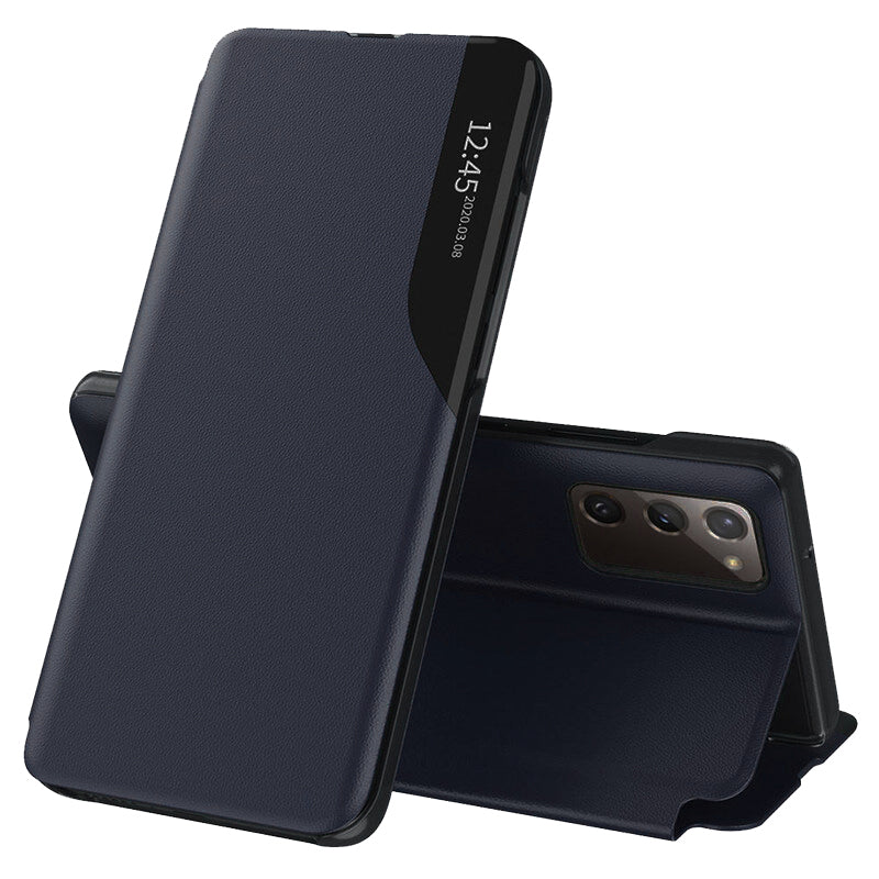 Funda para Samsung Galaxy S20 FE 2022 G781 / S20 FE 5G G781 / S20 FE G780, Techsuit, eFold, Azul Oscuro