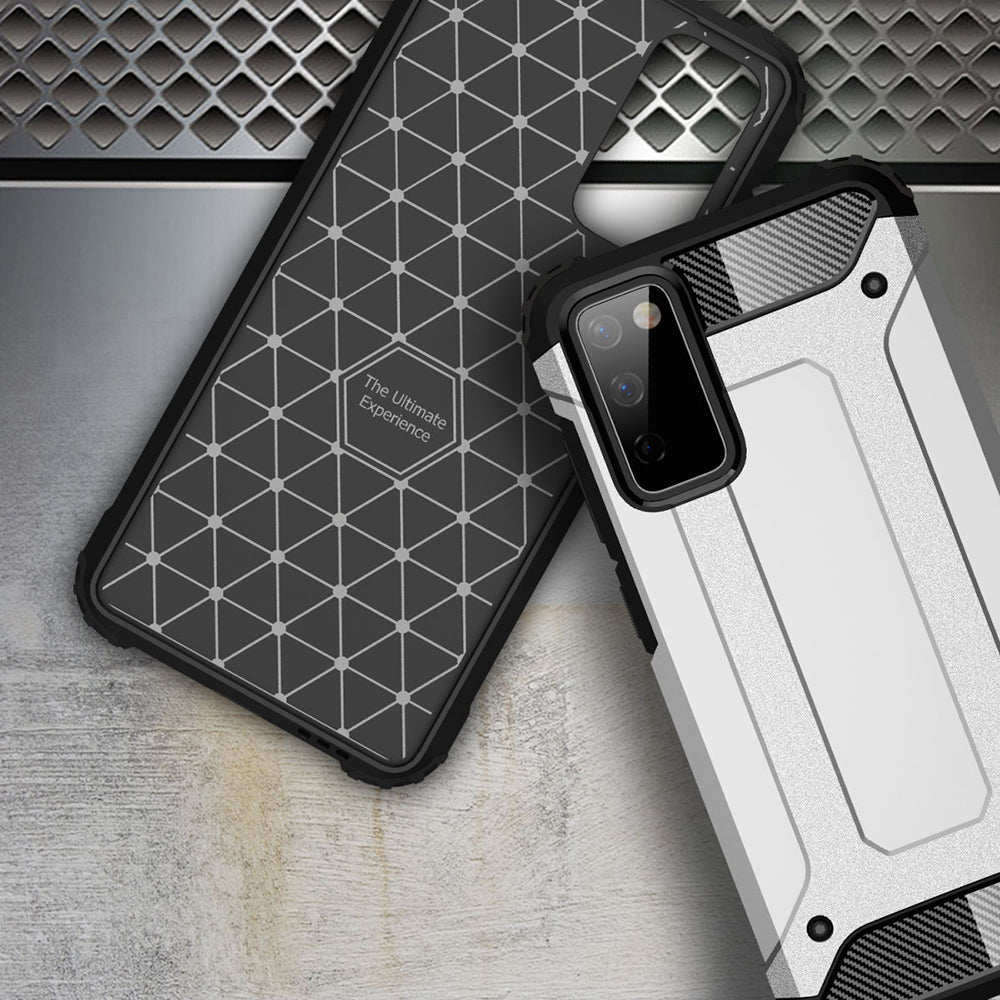 Funda para Samsung Galaxy S20 FE 2022 G781 / S20 FE 5G G781 / S20 FE G780, Techsuit, Hybrid Armor, Negra