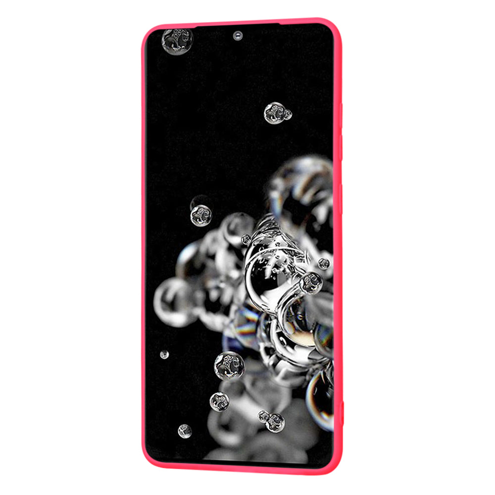 Funda para Samsung Galaxy S20 Ultra 5G G988 / S20 Ultra G988, Techsuit, SoftFlex, Rosa Oscuro