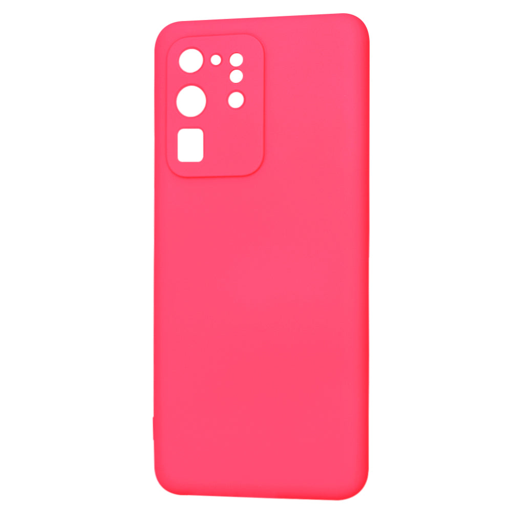 Funda para Samsung Galaxy S20 Ultra 5G G988 / S20 Ultra G988, Techsuit, SoftFlex, Rosa Oscuro