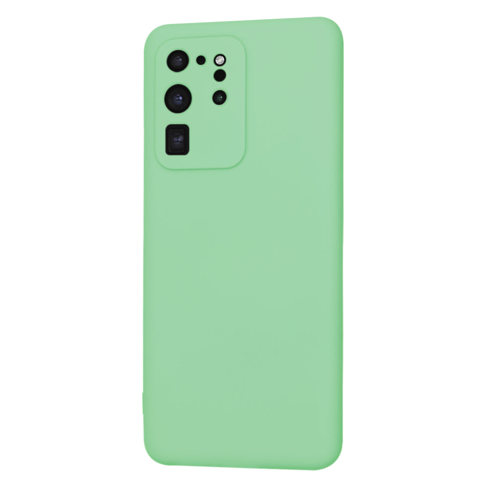 Funda para Samsung Galaxy S20 Ultra 5G G988 / S20 Ultra G988, Techsuit, SoftFlex, Verde Claro
