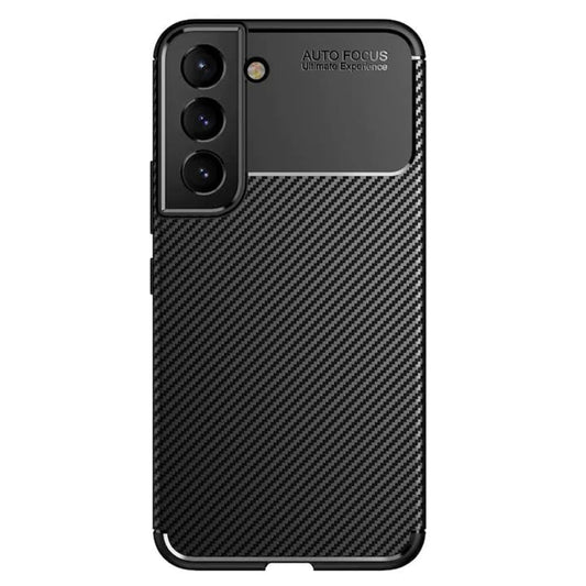 Funda para Samsung Galaxy S21 5G G991, Techsuit, Fibra de Carbon, Negra