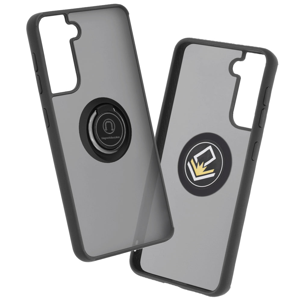 Funda para Samsung Galaxy S21 5G G991, Techsuit, Glinth, Negra