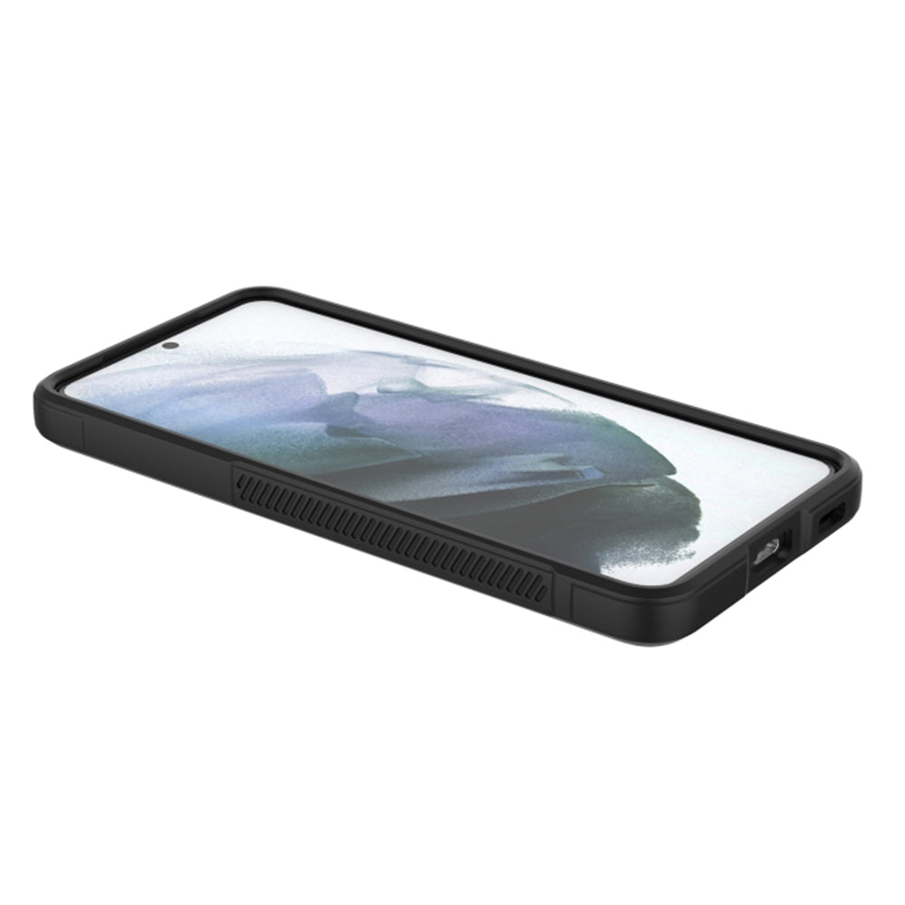 Funda para Samsung Galaxy S21 5G G991, Techsuit, Magic Shield, Negra