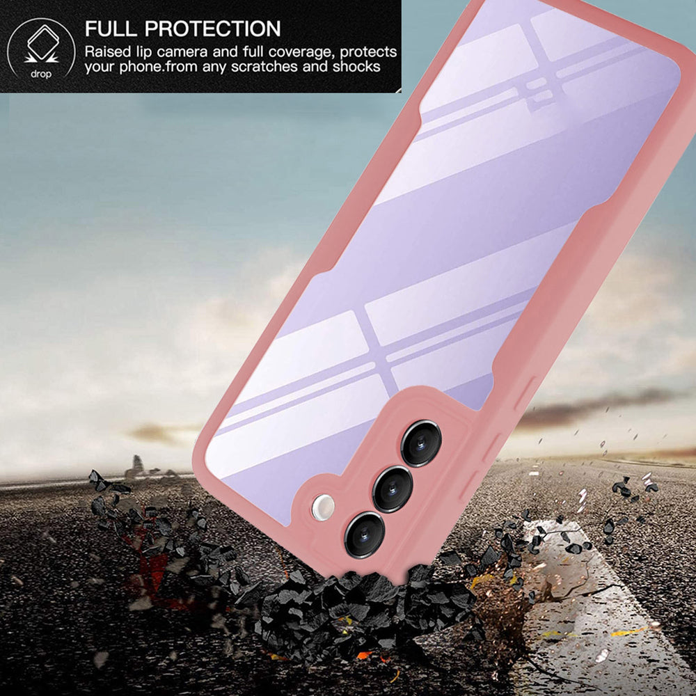 Funda para Samsung Galaxy S21 FE 5G G990, Techsuit, ColorVerse 360, Negra