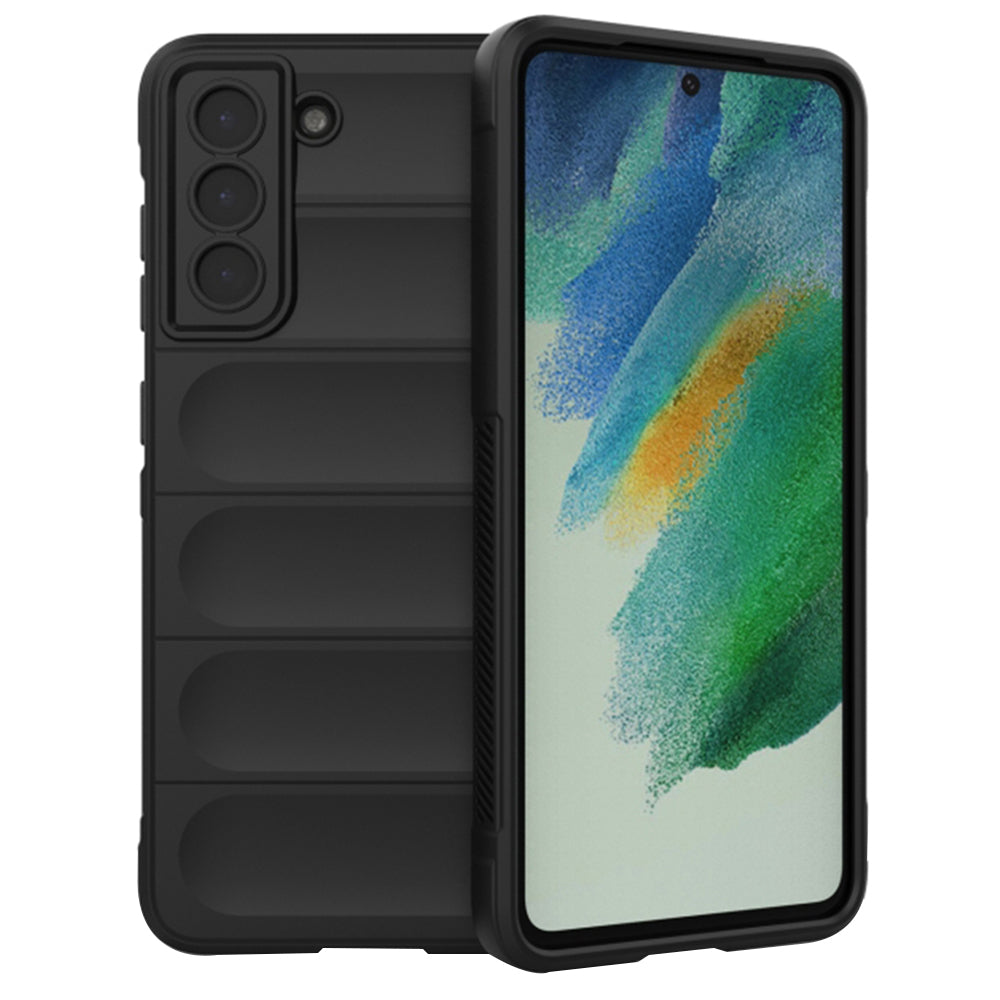 Funda para Samsung Galaxy S21 FE 5G G990, Techsuit, Magic Shield, Negra