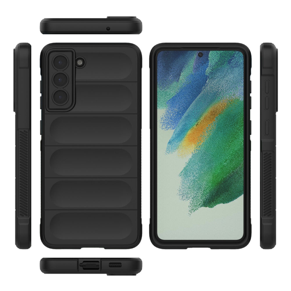 Funda para Samsung Galaxy S21 FE 5G G990, Techsuit, Magic Shield, Negra