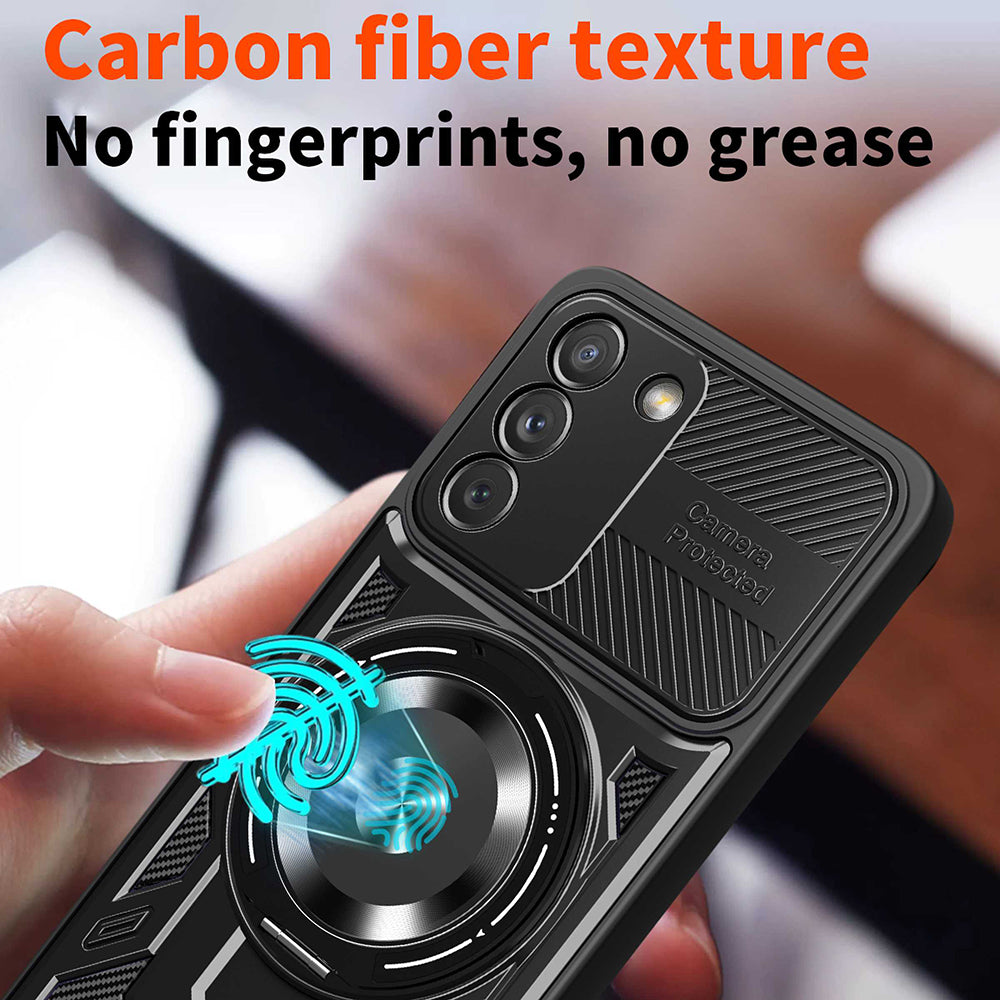 Funda para Samsung Galaxy S21 FE 5G G990, Techsuit, RuggedCam, Azul
