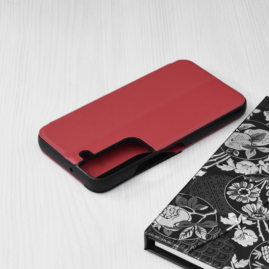Funda para Samsung Galaxy S22 5G S901, Techsuit, eFold, Roja