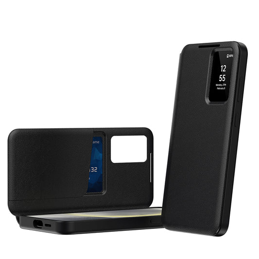 Funda para Samsung Galaxy S22 5G S901, Techsuit, SmartView, Negra