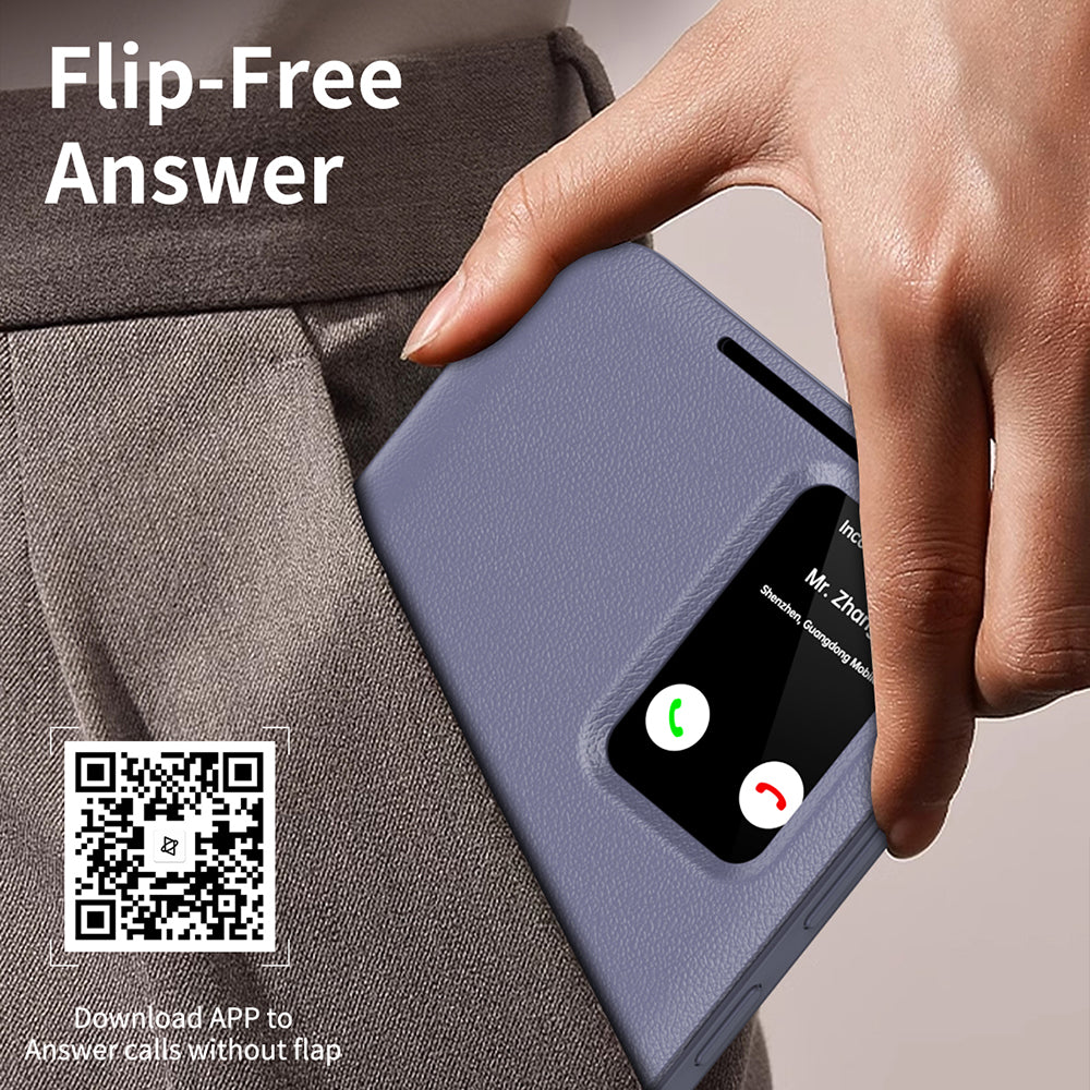 Funda para Samsung Galaxy S22+ 5G S906, Techsuit, SmartView, Morado