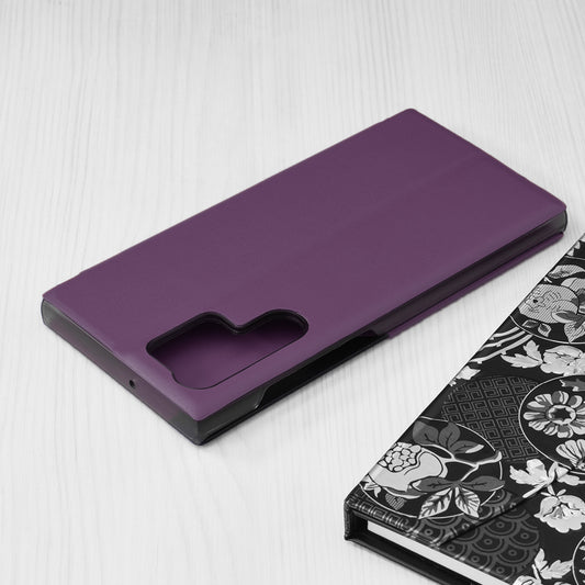 Funda para Samsung Galaxy S22 Ultra 5G S908, Techsuit, eFold, Morado
