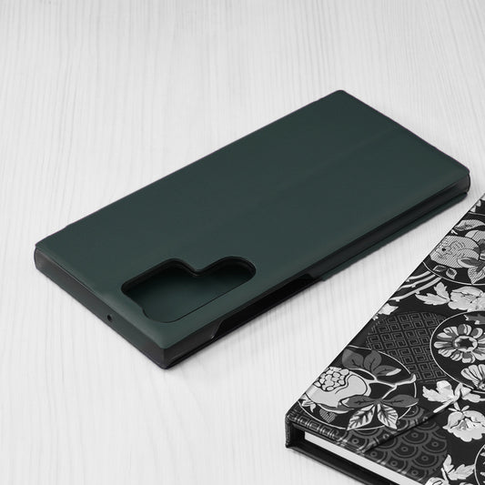 Funda para Samsung Galaxy S22 Ultra 5G S908, Techsuit, eFold, Verde