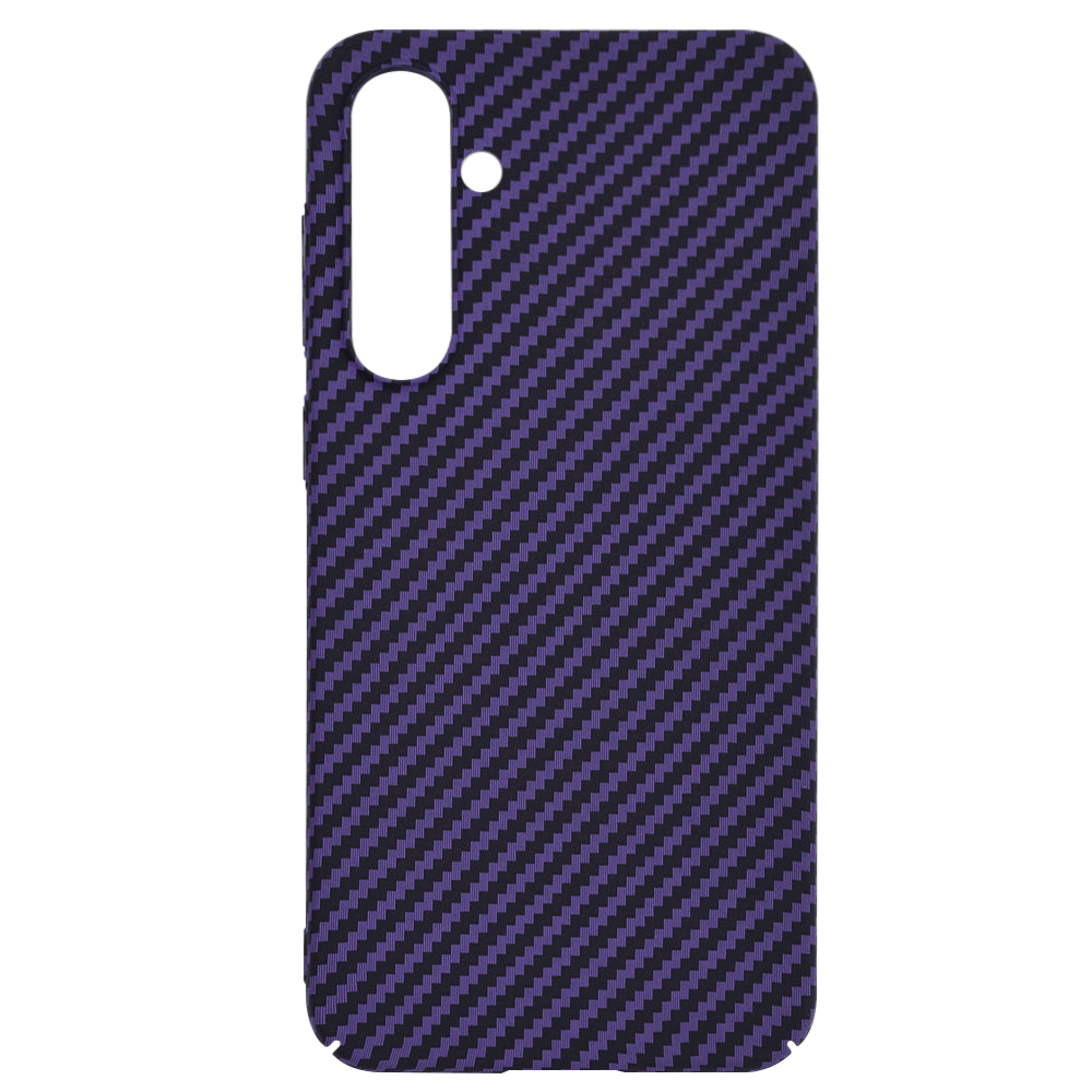 Funda para Samsung Galaxy S23 FE S711, Techsuit, Carbonite FiberShell, Morado