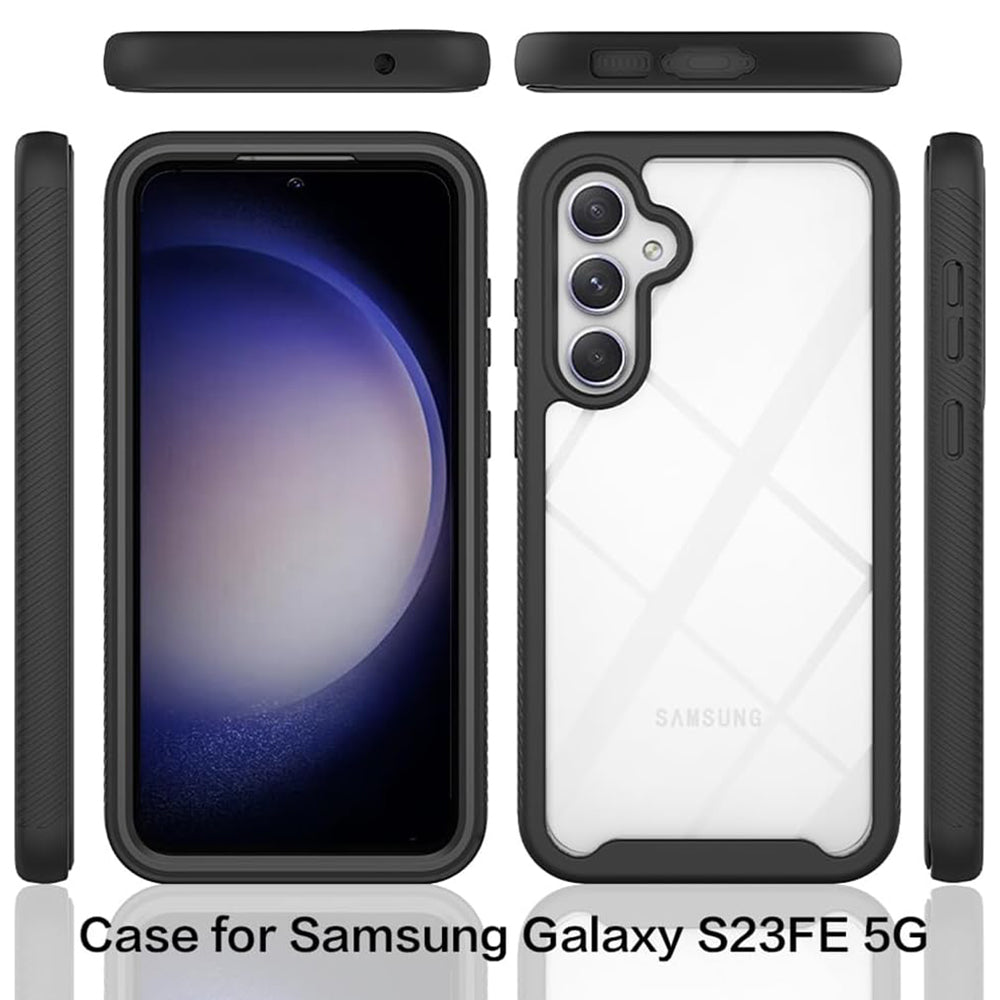 Funda para Samsung Galaxy S23 FE S711, Techsuit, Defense360 Pro, Negra