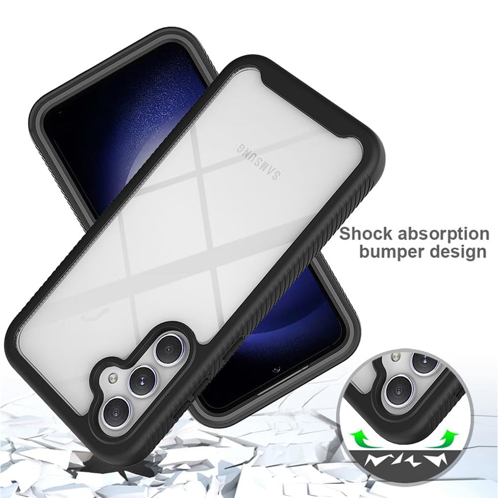 Funda para Samsung Galaxy S23 FE S711, Techsuit, Defense360 Pro, Negra