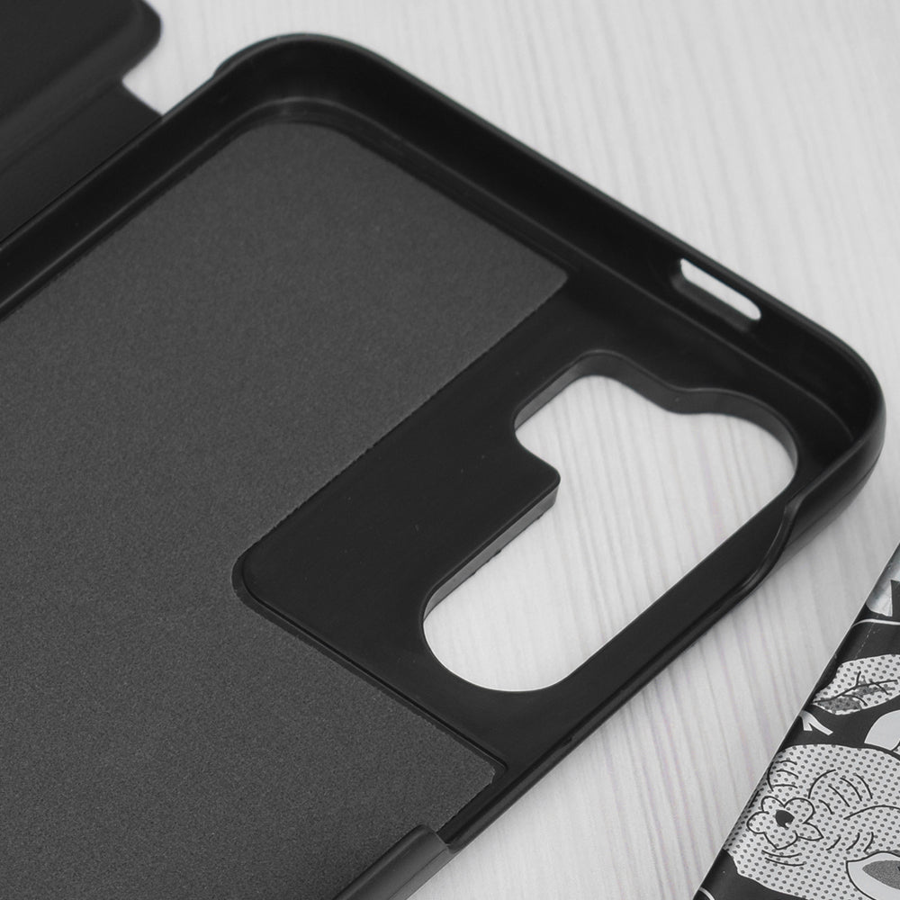 Funda para Samsung Galaxy S23 FE S711, Techsuit, eFold, Negra