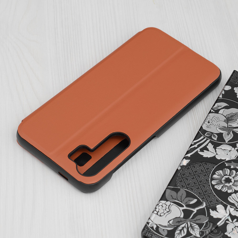 Funda para Samsung Galaxy S23 FE S711, Techsuit, eFold, Naranja