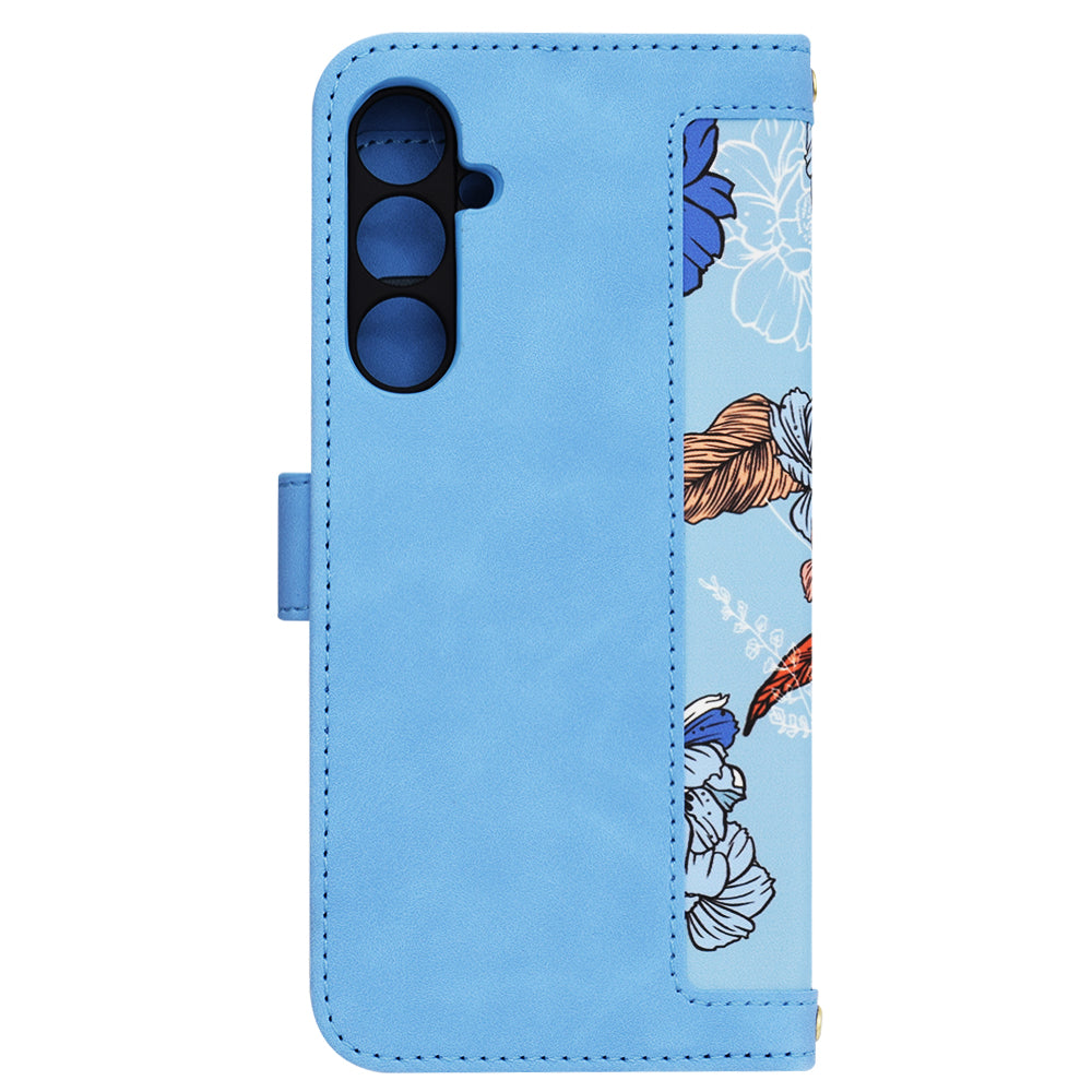Funda para Samsung Galaxy S23 FE S711, Techsuit, FlipCraft, Azul