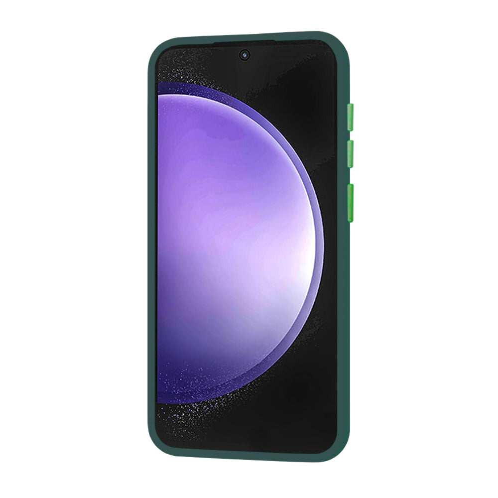 Funda para Samsung Galaxy S23 FE S711, Techsuit, HaloFrost, Verde