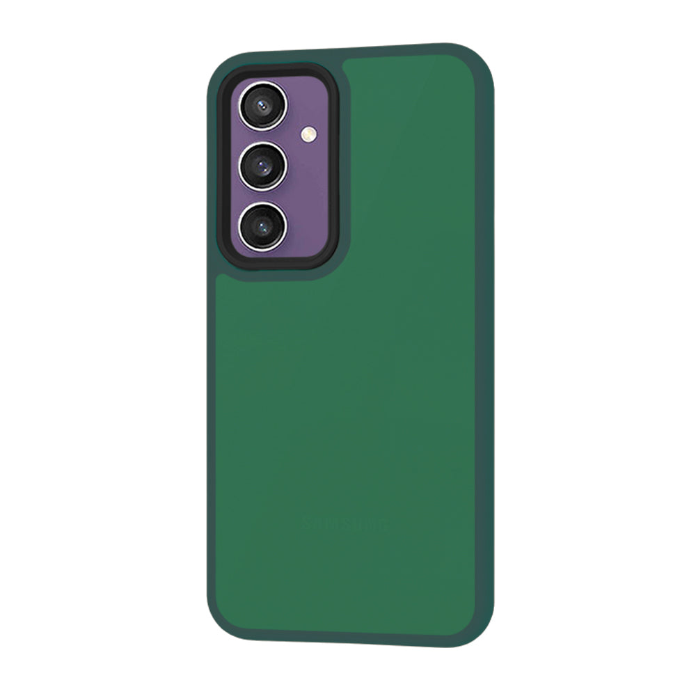 Funda para Samsung Galaxy S23 FE S711, Techsuit, HaloFrost, Verde