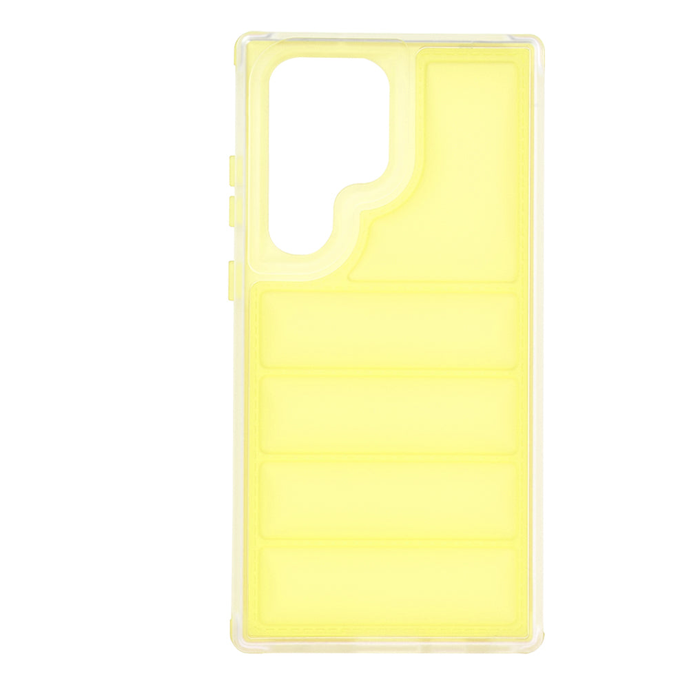 Funda para Samsung Galaxy S23 FE S711, Techsuit, Wave Shield, Amarilla