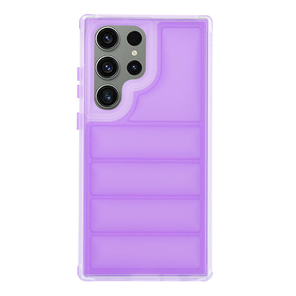 Funda para Samsung Galaxy S23 FE S711, Techsuit, Wave Shield, Morado