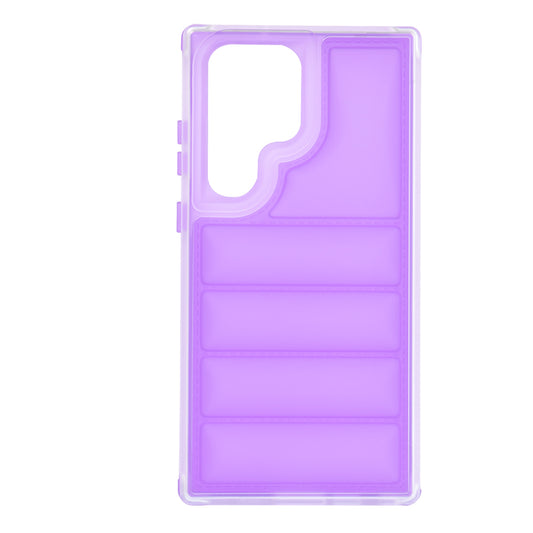 Funda para Samsung Galaxy S23 FE S711, Techsuit, Wave Shield, Morado