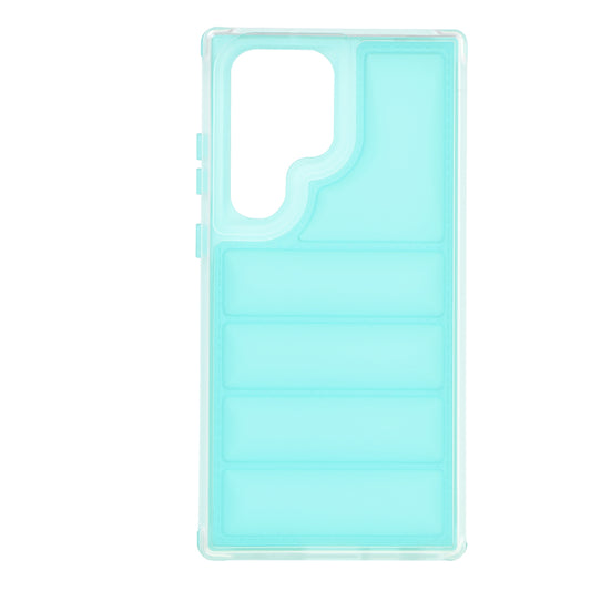 Funda para Samsung Galaxy S23 FE S711, Techsuit, Wave Shield, Turquesa