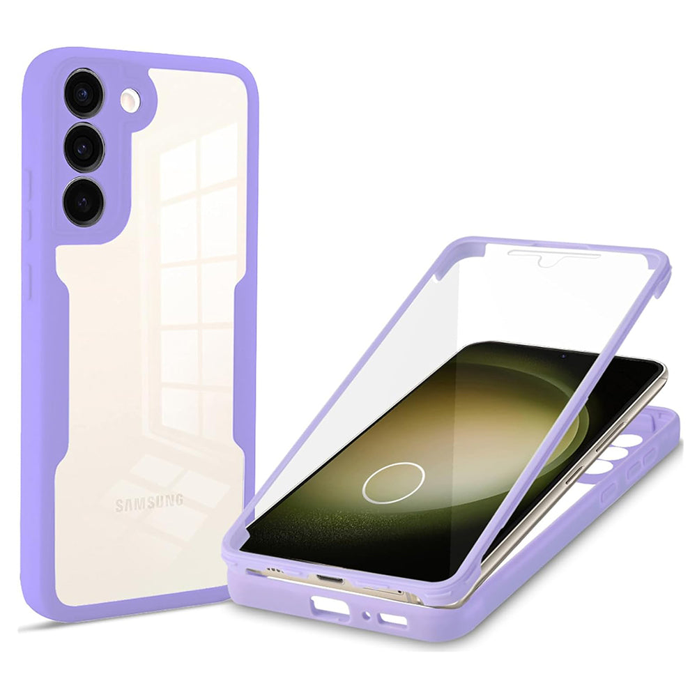 Funda para Samsung Galaxy S23+ S916, Techsuit, ColorVerse 360, Morado