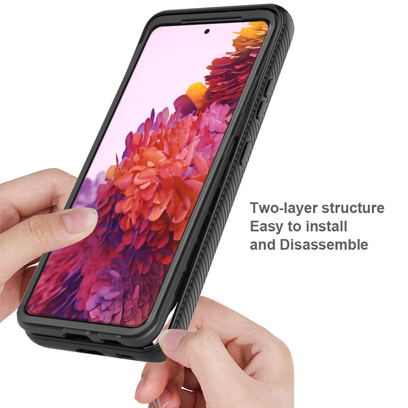 Funda para Samsung Galaxy S23+ S916, Techsuit, Defense360 Pro, Negra