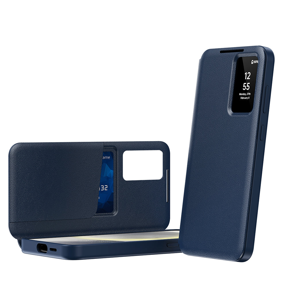 Funda para Samsung Galaxy S23+ S916, Techsuit, SmartView, Azul