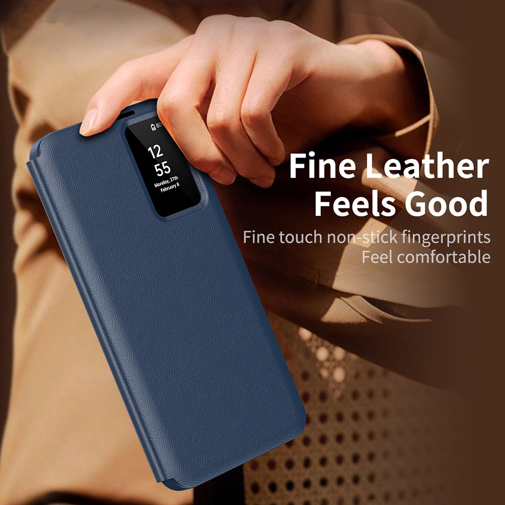 Funda para Samsung Galaxy S23+ S916, Techsuit, SmartView, Azul