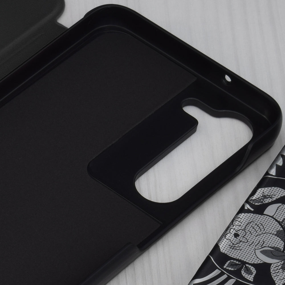 Funda para Samsung Galaxy S23 S911, Techsuit, eFold, Negra
