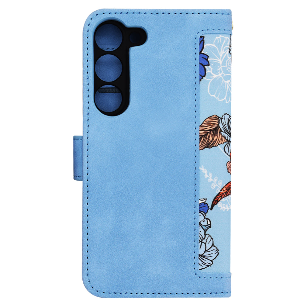 Funda para Samsung Galaxy S23 S911, Techsuit, FlipCraft, Azul