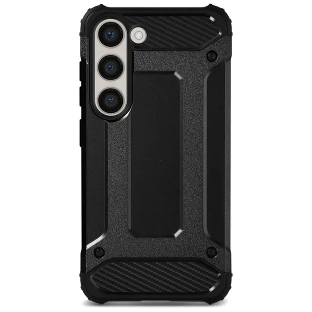 Funda para Samsung Galaxy S23 S911, Techsuit, Hybrid Armor, Negra